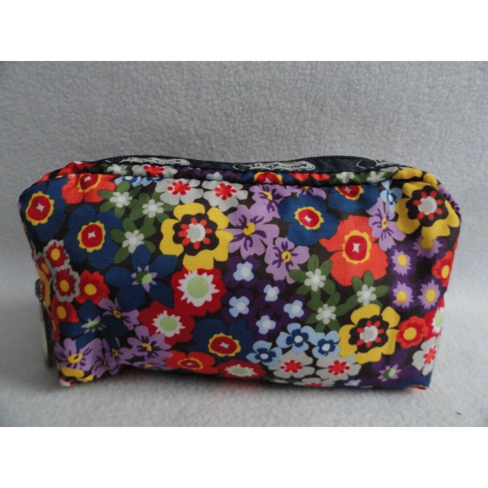 LeSportsac Floral Print Small Cosmetic Zip Pouch